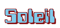 Rendering "Soleil" using Computer Font