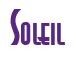 Rendering "Soleil" using Asia