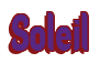 Rendering "Soleil" using Callimarker
