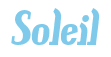 Rendering "Soleil" using Color Bar