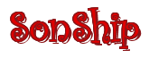 Rendering "SonShip" using Curlz