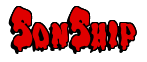 Rendering "SonShip" using Drippy Goo