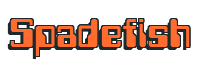 Rendering "Spadefish" using Computer Font