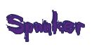 Rendering "Spanker" using Buffied