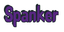 Rendering "Spanker" using Callimarker