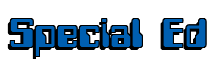 Rendering "Special Ed" using Computer Font