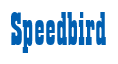 Rendering "Speedbird" using Bill Board