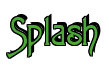 Rendering "Splash" using Agatha