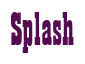 Rendering "Splash" using Bill Board