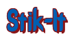 Rendering "Stik-It" using Callimarker
