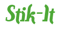 Rendering "Stik-It" using Color Bar