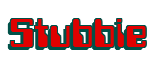 Rendering "Stubbie" using Computer Font