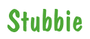 Rendering "Stubbie" using Dom Casual