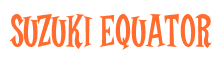 Rendering "Suzuki Equator" using Cooper Latin