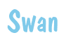 Rendering "Swan" using Dom Casual