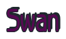 Rendering "Swan" using Beagle