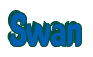 Rendering "Swan" using Callimarker