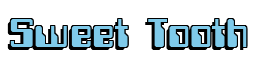 Rendering "Sweet Tooth" using Computer Font
