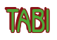Rendering "TABI" using Beagle