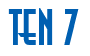 Rendering "TEN 7" using Asia
