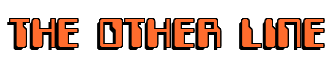 Rendering "THE OTHER LINE" using Computer Font