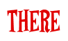 Rendering "THERE" using Cooper Latin