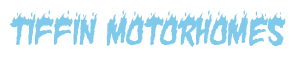 Rendering "TIFFIN MOTORHOMES" using Charred BBQ