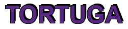 Rendering "TORTUGA" using Arial Bold