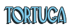Rendering "TORTUGA" using Deco