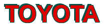 Rendering "TOYOTA" using Arial Bold