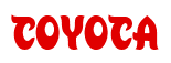 Rendering "TOYOTA" using Candy Store