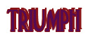 Rendering "TRIUMPH" using Deco