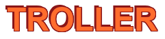 Rendering "TROLLER" using Arial Bold