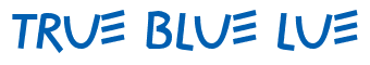 Rendering "TRUE BLUE LUE" using Amazon