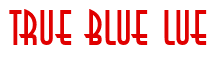 Rendering "TRUE BLUE LUE" using Anastasia