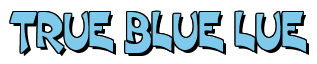 Rendering "TRUE BLUE LUE" using Crane