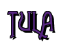 Rendering "TULA" using Agatha