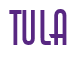 Rendering "TULA" using Anastasia