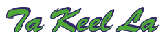 Rendering "Ta Keel La" using Brush Script