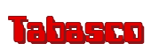 Rendering "Tabasco" using Computer Font