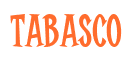 Rendering "Tabasco" using Cooper Latin