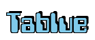 Rendering "Tablue" using Computer Font