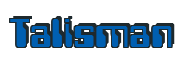 Rendering "Talisman" using Computer Font