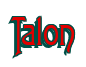Rendering "Talon" using Agatha