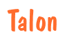 Rendering "Talon" using Dom Casual