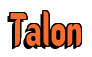 Rendering "Talon" using Callimarker