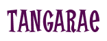 Rendering "Tangarae" using Cooper Latin