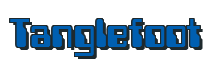 Rendering "Tanglefoot" using Computer Font