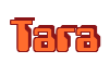 Rendering "Tara" using Computer Font