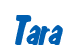 Rendering "Tara" using Big Nib